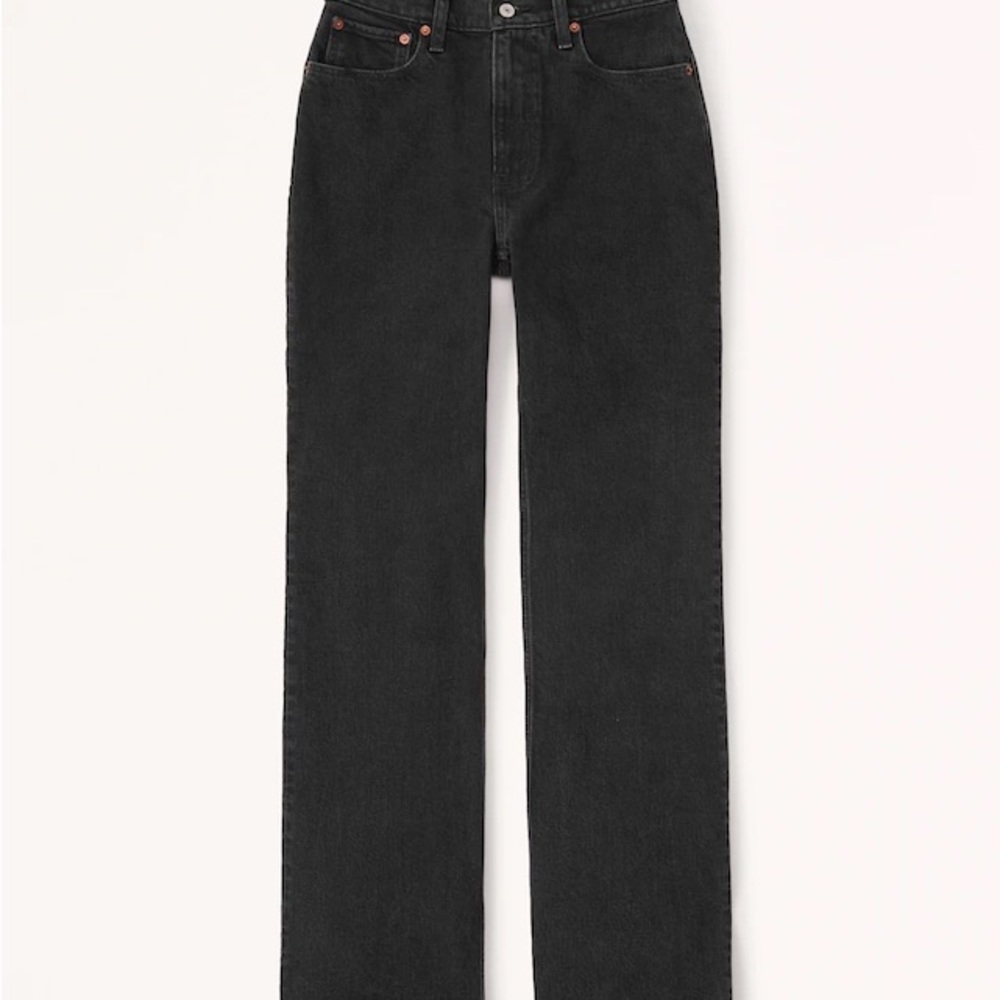 Brand new Abercrombie 90’s Straight Ultra High Rise Curve Love size 29
